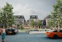 Cum se transformă comuna Apahida: Centru civic nou cu piațetă și dotări publice realizate la standarde europene (P)